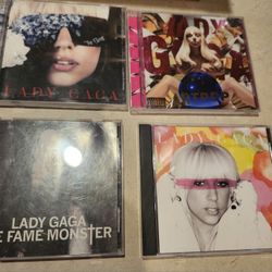 Lady Gaga 4 CD Collection in Great Cond 


