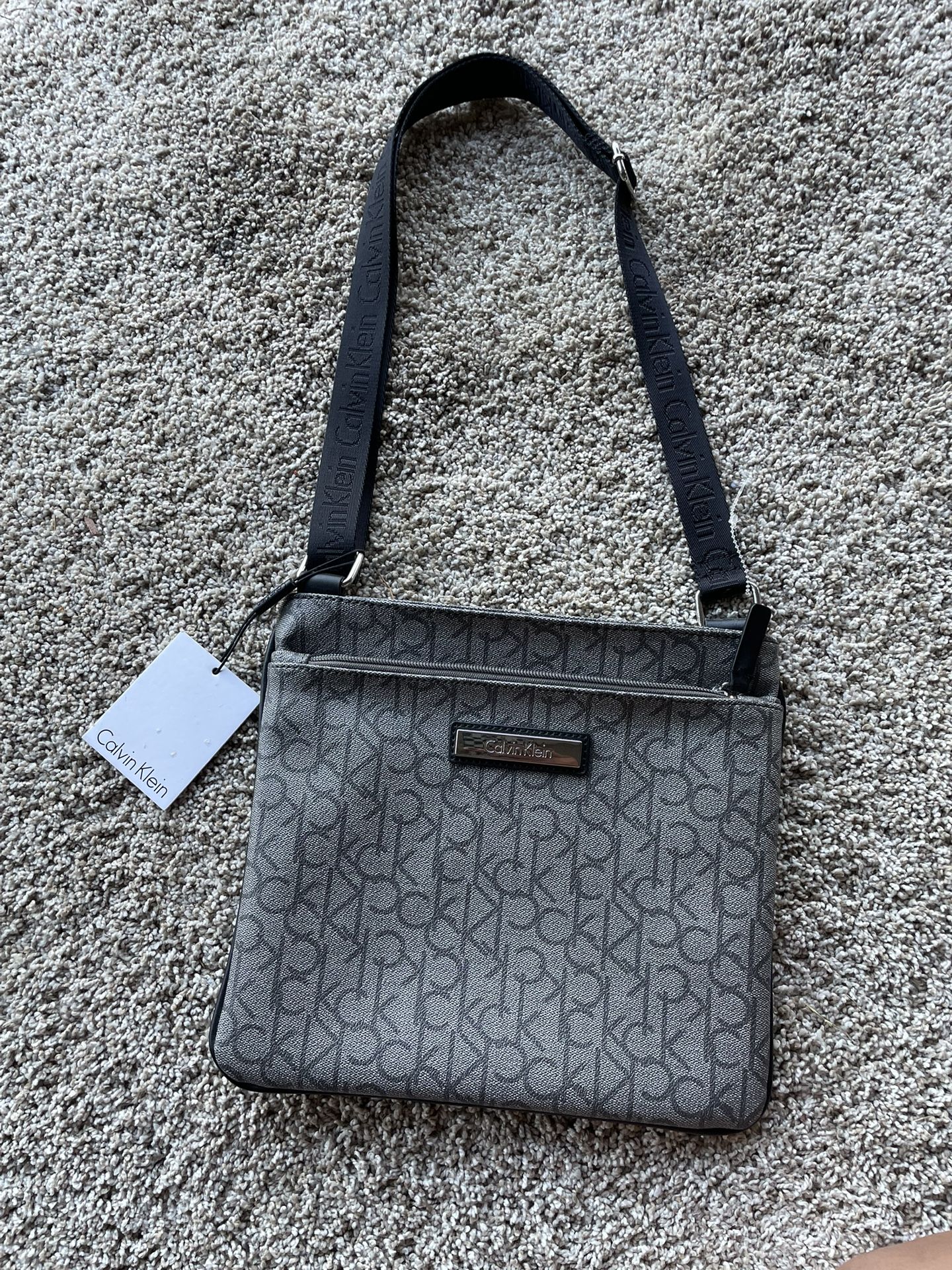 New Calvin Klein Messenger Bag, $20