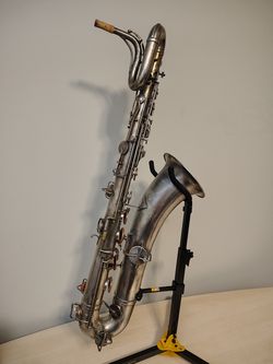 Rare Vintage c.1912–1914 King Baritone Saxophone (H.N. White)