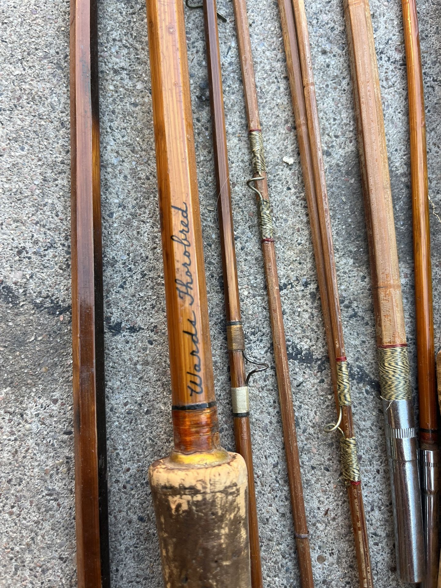 Antique Fishing Poles