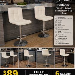 ✨ Signature Design by Ashley® Bellatier Swivel Bar Stools ✨