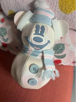 Mickey Mouse Snowman Loungefly Backpack