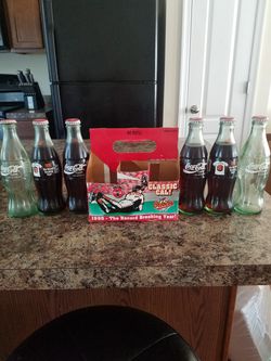Collectible Orioles / Cal Ripken Coca Cola bottles from 1995