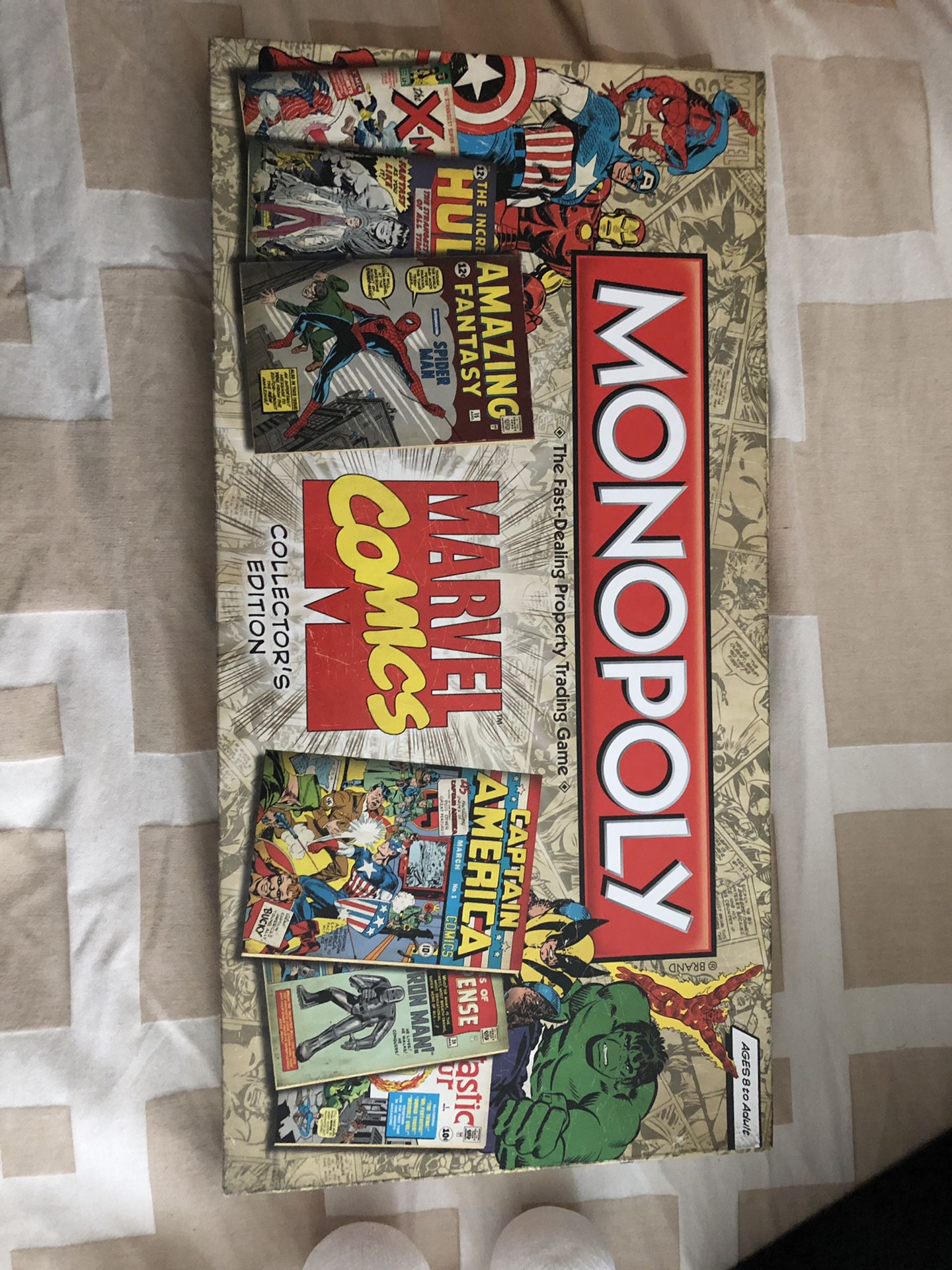 Marvel Comics Monopoly Game