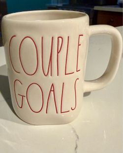 Rae Dunn 'Couple Goals' Ceramic Mug