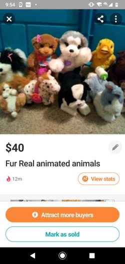 Fur real animal lot