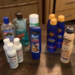 Sun Screen 8 Bottles New Sun Burn Relief 1 Bottle 1 Bottle Aloe