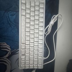 XVX M67 Tri-Mode Mechanical Keyboard With Spider Web IMD-Tech Keycaps, QMK/VIA  Gasket, RGB Hot Swappable, bluetooth