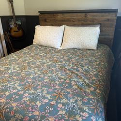 Queen Size Bed With Storage And Mattress 