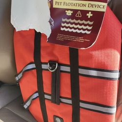 Pet Life Jacket New Large