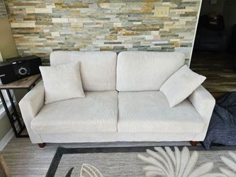 Corduroy  2 seat sofa