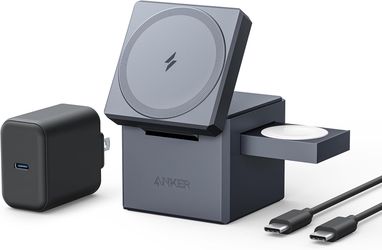 New! Anker MagGo Magnetic 3-in-1 Qi2 Wireless Charging Stand, 30 Day Guarantee - $5 Delivery (#891)