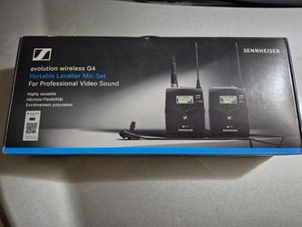 Sennheiser EW 112P G4 Wireless Lavalier Mic Set – Like New – A Band 516-558 MHz