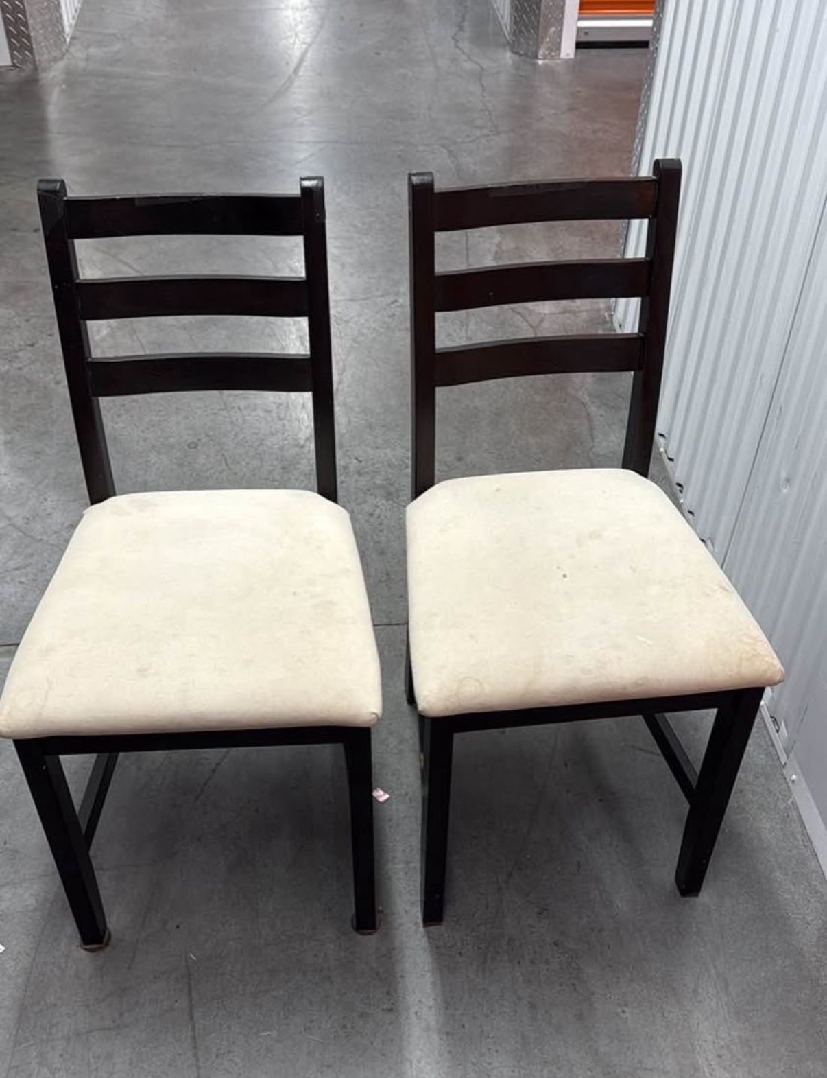 **FREE** Wood Chair With Removable Seat Cover