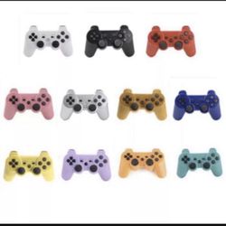 2 Blue PS3 controller