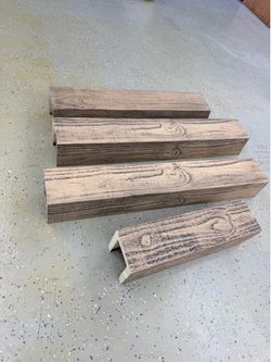 Faux wood beams