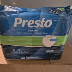 PRESTO UNDERWEAR 