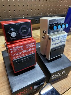 Electric Guitar Effects Pedals