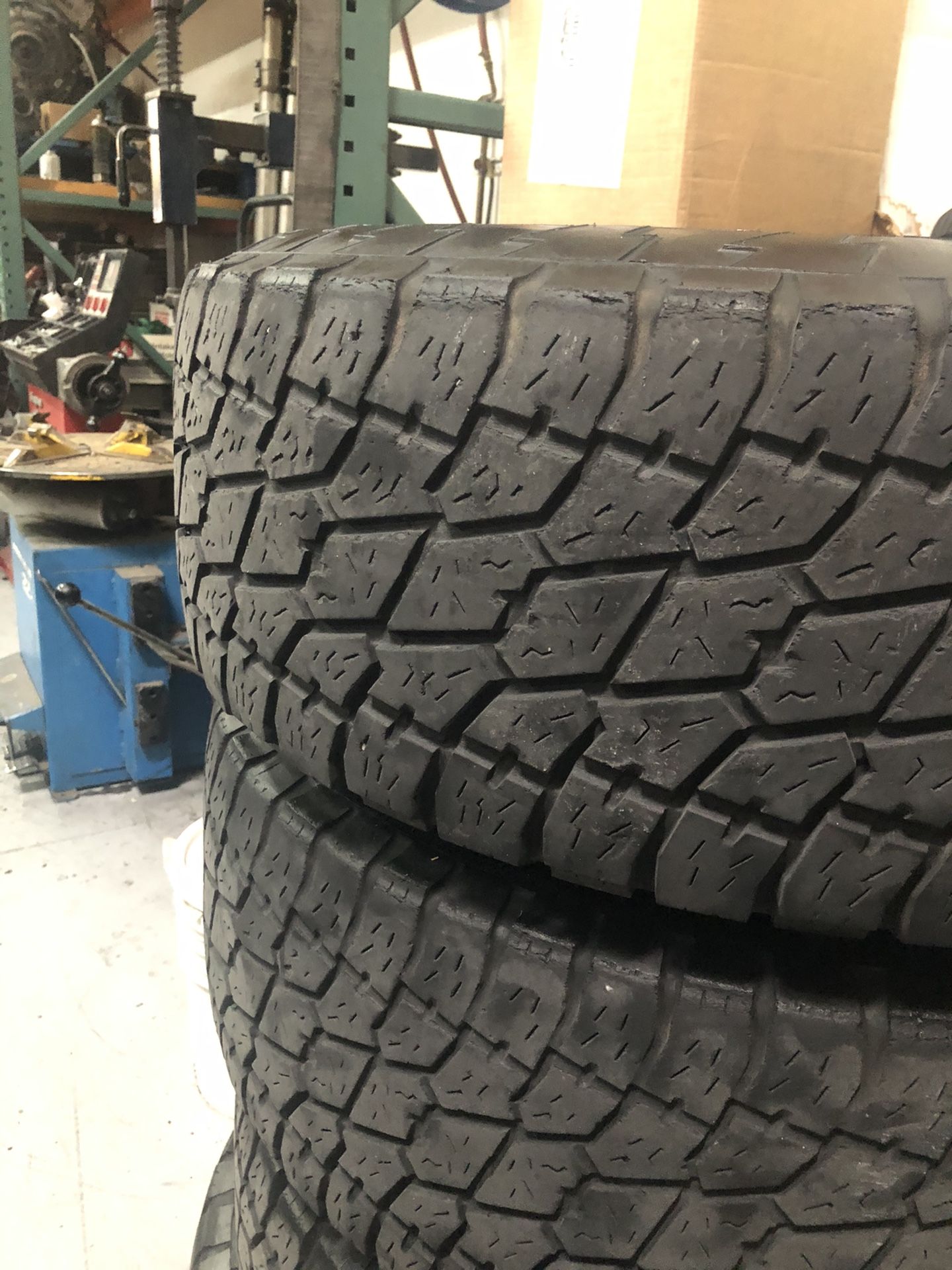 Nitto Terra grapplers 285/75-16  4xTires