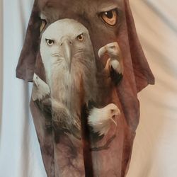 THE MOUTAIN WOLF AND EAGLE SHIRT 