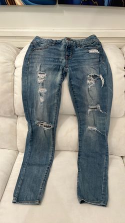 American eagle Distressed Skinny Jeans Light Wash