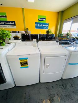 Frigidaire new washer and dryer no credit needed