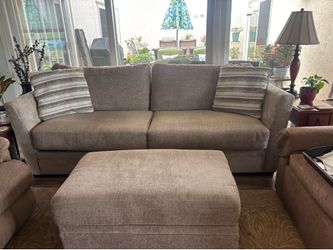Sofa, loveseat and ottoman