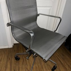 Chrome Mesh Task Chair