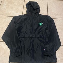 champion Windbreaker Jacket Size Medium Like New 