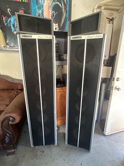 Shure Vocal Master Speaker Columns – Pair