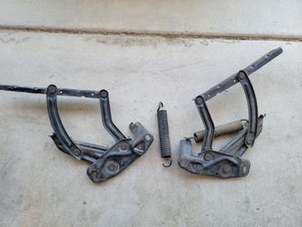 1967/69 Camaro, Firebird Hood Hinges w/Springs OEM GM!