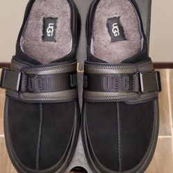 UGG M KICK IT SLIDE BLACK size 9