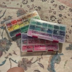 44 colors of clay beads