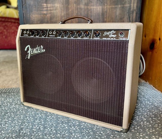 Pristine 1960 Fender Brown Super Amp