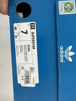 Adidas SUPERSTAR SIZE 7
