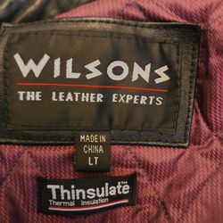 Men's Wilsons Thinsulate Leather Jacket 