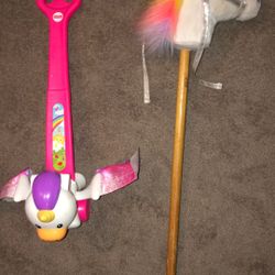 Fisher price Push Toy And Horse 