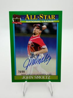John Smoltz Topps 75 All-Star Autograph Card 78/99