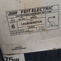 Feit Electric LED 5"- 6" Retrofit, 6-pack for $30 or 12 pack for $50