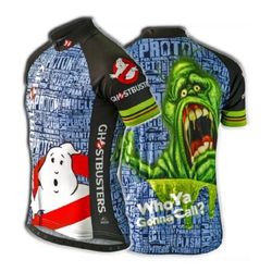 Brainstorm Gear Men's Ghostbusters Slimer Cycling Jersey
