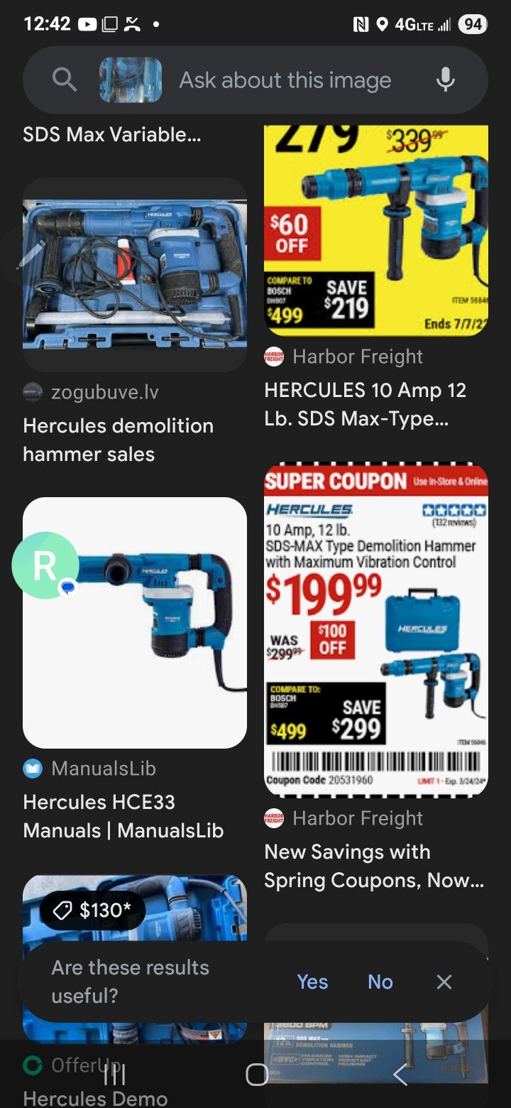 Hercules Jack Hammer