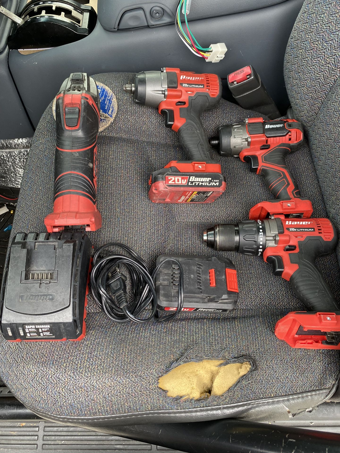Bauer Cordless Tool Set With 2 Batteries for Sale in Garden Grove, CA