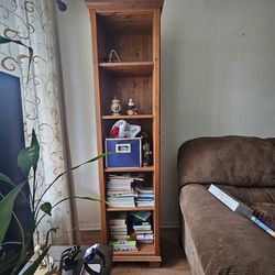 Book Case Solid Wood 5 Shelves