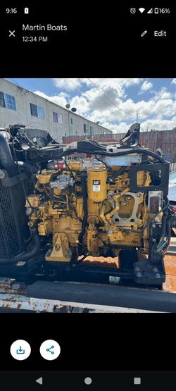 1 Caterpillar Diesel Engine C7.1. Acert Twin Turbo