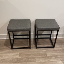 Two Stool Chairs
