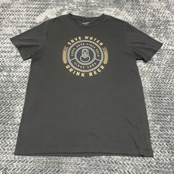 Old Navy T-Shirt, Men’s Size Medium, Save Water Drink Beer