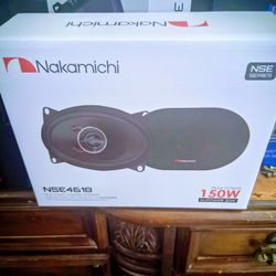 Nakamichi 4x6 Speakers Brand New In The Box