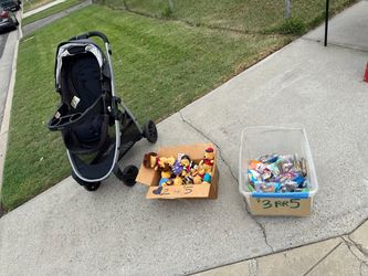 Beanie Babies, Disney Plush, Kids Toys + Baby Stroller – Yard Sale Today