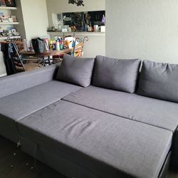 Gray Functional Sofa
