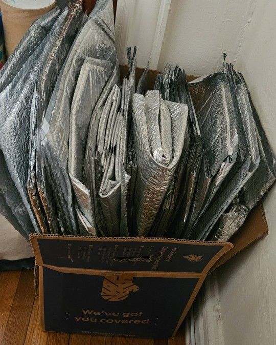 Silver Bubble Pouches Bags